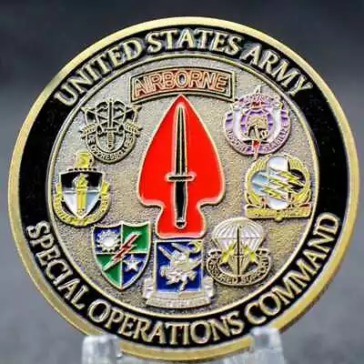 US Military Army Special Operations Command Challenge Coin Collection Coins Gift • $1.99