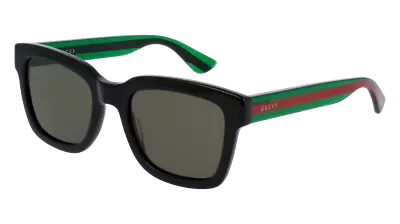 $330.67 • Buy Gucci Sunglasses GG0001SN  002 Black Green Man