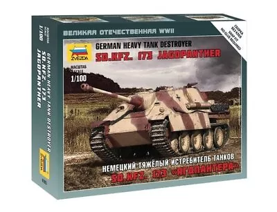 Zvezda 1/100 Jagdpanther Scale Model Kit • $9