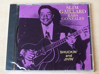 MINT !! Slim Gaillard Babs Gonzales/Shuckin & Jivin/King Masters CD Album/Blues • $4.35