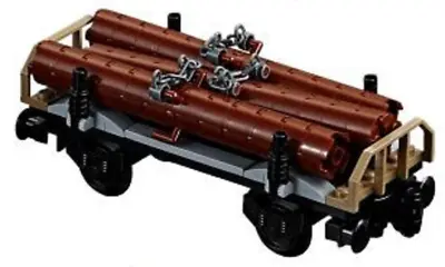 LEGO Cargo Train 60198 Log Wagon Carriage Coupling Magnetic Buffer Connector New • $39