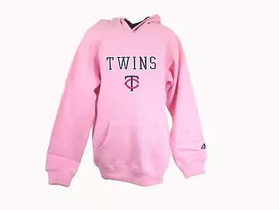 Minnesota Twins MLB Adidas Youth Kids Girls Size Hooded Pull Over Sweatshirt New • $19.99