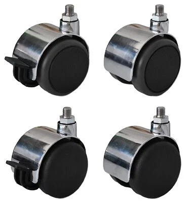 Replacement Roller Wheel Thread Fits USM Haller Shelves Chrome Roll Container Foot • £7.83