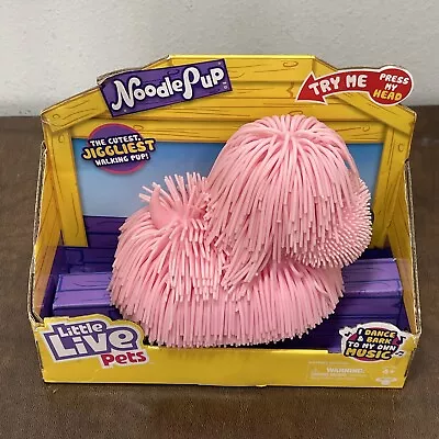 NEW Little Live Pets Pink Noodle Pup - Jiggliest Walking Dog - Barks Dances #1 • $27.95