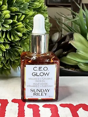 SUNDAY RILEY CEO C.E.O. Glow Vitamin C + Turmeric Face Oil 0.3oz/10ml NWOB  • $21.88