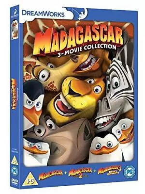 Madagascar 1-3 [DVD] • £3.50