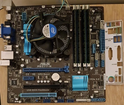 £85 • Buy Intel Core I5 3570k  CPU, Asus P8Z77-M Motherboard And 16GB RAM Bundle