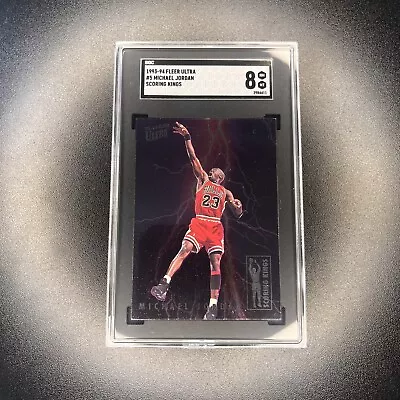 1993-94 Fleer Ultra Scoring Kings #5 Michael Jordan SGC 8 • $750