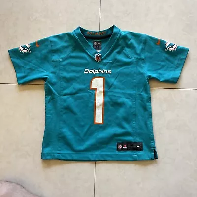 Nike Miami Dolphins On Field Jersey Youth M Green Tagovailoa  • $23.62
