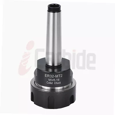 New 3/8-16  Mt2 Er32 Collet Chuck Tool Holder Milling Tool  • $36.99