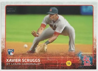 2015 Topps Baseball #694 Xavier Scruggs RC - St. Louis Cardinals • $1.10