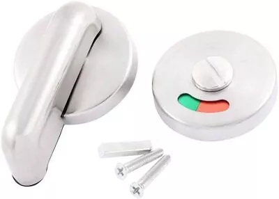 Lock Bathroom Toilet Door Vacant Engaged Bulkhead Rotating Toilet Indicator Bolt • $12.21