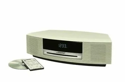 Bose Wave Music System With Bluetooth Adapter (Cream White) - FREE SHIPPING • $268