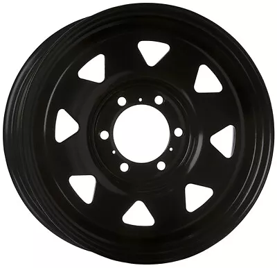 Extreme 4x4 Steel Wheel 16x8 6/139.7 35P Black 106.1cb Suits Ranger Mazda BT50 • $106.95