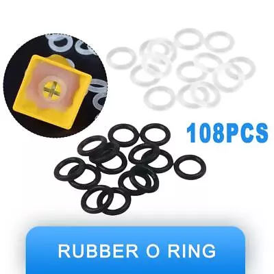 108pcs Keycap Mute Silencer O-Rings Switch Dampener For Mechanical W1M1 • $8.88