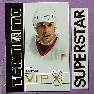 STEVE YZERMAN  2010-11  ITG Fall Expo  Team ITG  VIP #ITG36  Detroit Red Wings • $5.69