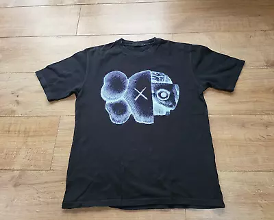 Kaws X Originalfake Black Tshirt Size Medium Extremely Rare • £30