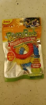 Buggy Beds Mosquito Insect Repellent Band Wristbands Advanced Formula 3 PACK • $3