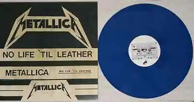 Metallica No Life Til Leather Demo LP Blue Vinyl Mint Unplayed Kill 'em All • £70.79