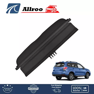 Manual Door Trunk Cargo Cover Security Shield New For 2014-2018 SubAru Forester • $61.62