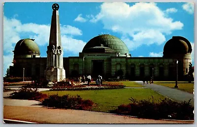 Vtg Los Angeles California CA Planetarium & Observatory Griffith Park Postcard • $1.99