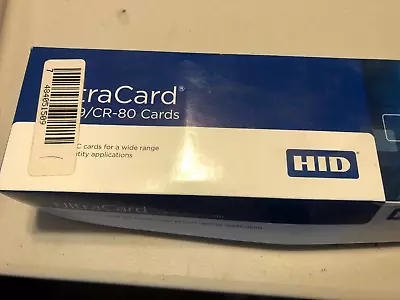 HID 499 Pcs Blank White PVC Cards CR80 30 Mil 3Track HiCo Magnetic Stripe • $150