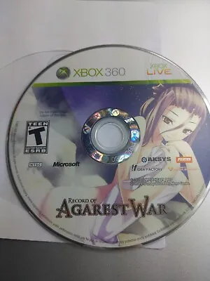 $13.95 • Buy Record Of Agarest War Zero (Microsoft Xbox 360) Tested Working Disc Only