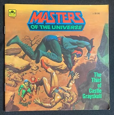 Golden Book 1983 Masters Of The Universe The Thief Of Castle Grayskull. • $4.99