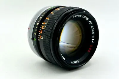 Canon 50mm F/1.4 SSC S.S.C. Manual Focus FD-Mount Prime Lens • $108.28