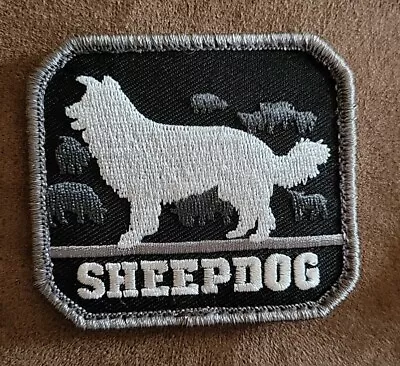 Mil Spec Monkey Sheepdog Tactical Morale US Military Patch Velkro Hook Loop • $12.99