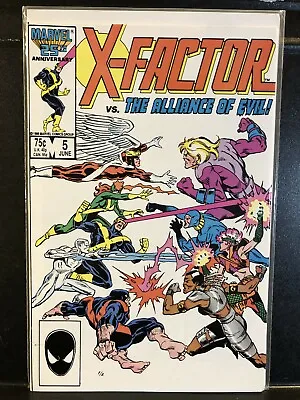 X-Factor #5 (1986 Marvel) 1st Cameo Apocalypse - We Combine Shipping • $10