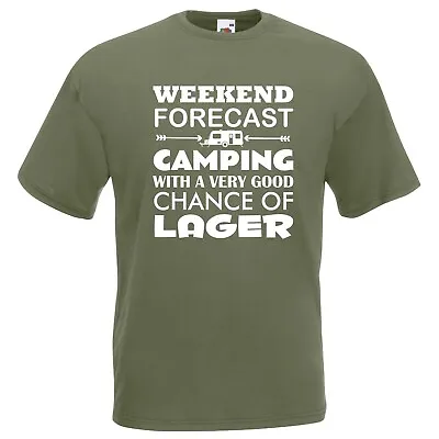 Caravan Lager T-Shirt Camping Tshirt Glamping T Shirt  Funny TShirt Caravan • £10.99