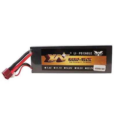 3s 11.1v 4200mAh 50C Li-Po Battery With Dean Plug T Plug For RC Car Boat Drone • $39.99