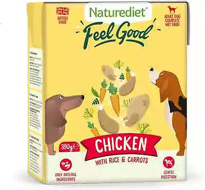 Naturediet - Feel Good Wet Dog Food Natural And Nutritionally Balanced Chicke • £32.45