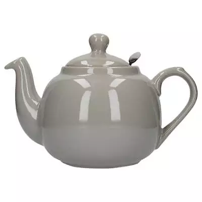 London Pottery Farmhouse Filter 6 Cup Teapot Grey • £34.95