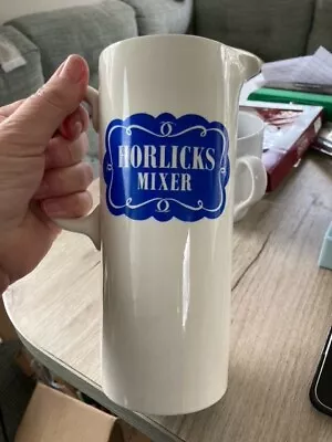 Vintage Horlicks Mixer Jug Ceramic By Alfred Meakin 20cm Tall • £9