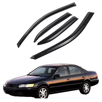 For Toyota Camry 98-01 Window Visors Sun Rain Guards Wind Vent Deflectors Mugen • $27.99