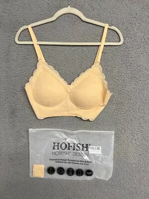 Amazon Hofish Womens Nursing Bra Size Medium Nude New • $9