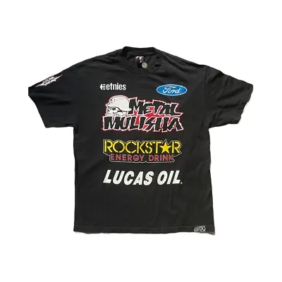 Metal Mulisha Rockstar Energy Deegan 38 Motocross Ford Promo T Shirt Men's XL • $29.99