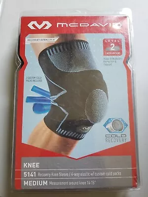 McDavid Custom Recovery Cold Pack Elastic Medium Adult Sleeve Knee Compression • $12.97