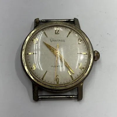 VANTAGE Vintage 17 Jewels Automatic Watch No Band • $200