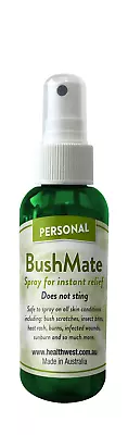 BushMate Personal Spray For Bush Scratches Insect Bites Burns Infected Wounds • $29.50