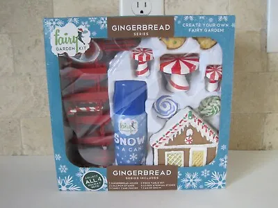 Gingerbread Series Fairy Garden Kit NIP • $17.97