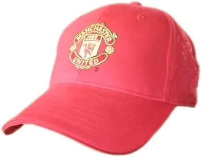 Manchester United Red Baseball Cap BNWT Official Merchandise Man U Gift • £12.95