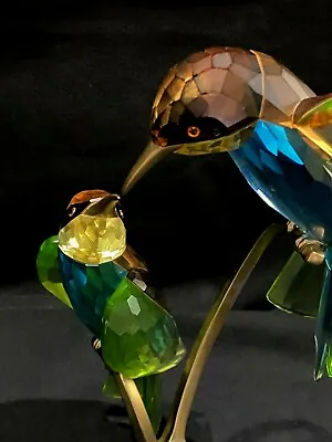 £999 • Buy Rare Swarovski Crystal Paradise Birds - Bee-eaters Peridot 957128 