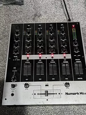 Numark M6 USB - 4 Channel Mixer • £29.99