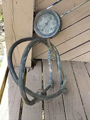 Vintage Brass Ashcroft Gauge Steam Locomotive Engine Railroad Train Steampunk 🔥 • $39.99