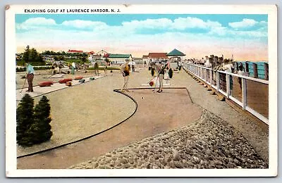 Laurence Harbor New Jersey~Miniature Golf Course~1920s Postcard • $11.99
