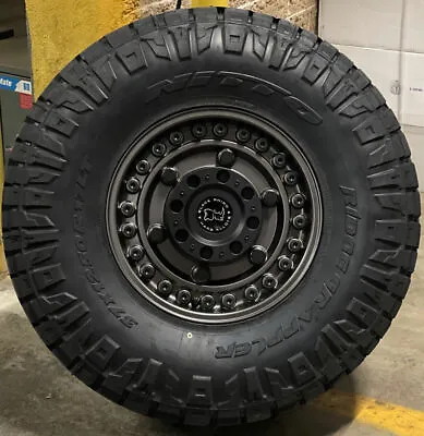 17  Black Rhino Armory Wheels 37  Nitto AT Tires 8x170 Ford Super Duty F250 F350 • $2849