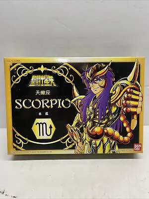 Saint Seiya Myth Cloth EX Scorpio Gold- Bandai New In Box Sealed 2003 A10505 • $169.95